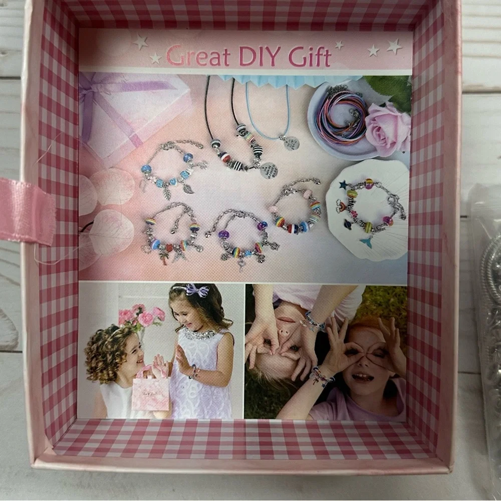 CHARM BRACELET MAKING KIT New in Box - 97 pieces